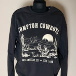 Compton Cowboys Black Sweatshirt NWT Size M Photo 0