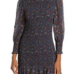 Veronica Beard  Farha Smocked Mini Dress Photo 2