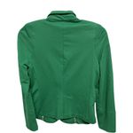 Pauln KC Kelly Green Blazer Jacket Size Large Polka Dot Lined Prep Business Photo 3