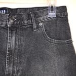 Gap Women’s Mom Jean Faded Black Denim Jeans Photo 4