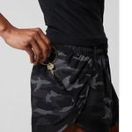Athleta New XXS Camo Printed Mesh Racer Run Short 4" XX-Small Photo 4