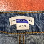 Good American NWT  Bombshell Stretch Denim Shorts Size 8/29 Photo 3