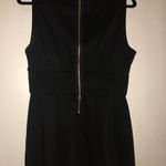 BCBG MAXAZRIA Blouse Black Sleeveless Dressy Top Sz M EUC Office Layer Tank Photo 5