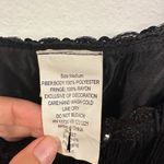 Flapper fringe dress Halloween costume! Black fringe, mini dress size medium! Photo 4