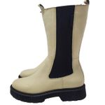 Kurt Geiger London STINT Cream Platform Tall Chelsea Knee Boots Size EUR 42 Photo 1
