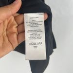 Quince  Blazer Jacket Womens Large Black Stretch Open Front High Low Hem Photo 5