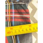 J.Crew Red Navy Green Plaid Long Sleeve Button Photo 1