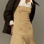 Anthropologie  Maeve Pleated Strapless Mini Dress, Size M Photo 4