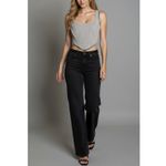 With Jean WITH JÉAN June Corset Top, Grey, Small Photo 2