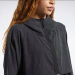 Reebok Athletic Crop Hoodie Jacket Sweatshirt Dri Fit Photo 3