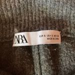 ZARA  Knit Jogger Pants Grey soft and cozy Photo 4