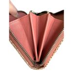 Bottega Veneta  Floral Embroidered Intrecciato Leather Zip Around Wallet in Pink Photo 13