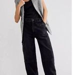 Free People EDWIN x Tess Jeans in Fling Black Cargo NWT 29 Photo 0