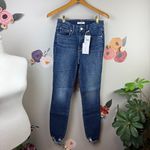 Good American Good Legs Distressed Hem High-Waisted Skinny Jeans - Size - 6 Photo 1