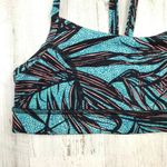 Lululemon Rise And Run Mini Palm Lace Tofino Sports Bra Size 4 EUC Photo 4