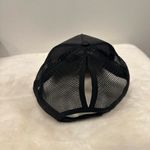 NFL Detroit lions Black Glitter baseball trucker Cap with Blue Lions logo Photo 2