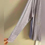 Torrid  sleep top crewneck Heather purple long sleeves lightweight 1X Photo 1