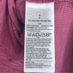 Gap  Size Small Essential Rib Flutter Sleeve Button-Front Top Dry Rose Pink Photo 5