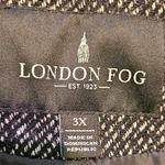 London Fog  wool blend Tweed A-line swing coat. Size 3X Photo 6