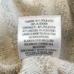 Maison Jules Sweater Gray Striped Cropped Knit Cardigan Coastal Academia Preppy Photo 9