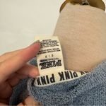 PINK - Victoria's Secret Victoria’s Secret PINK high Neck Stadium Terry Sweatshirt in DustySeafoam Size S Photo 3