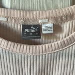 Puma  | baby pink ribbed sleeveless workout tank-top Size XL‎ Photo 4