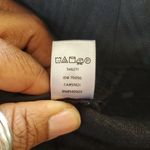 Loft Black Marisa Waffle Print Straight Leg Ankle Pants Size 10 Photo 9