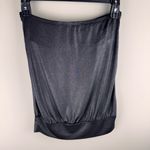 Forever 21  Black Strapless Top Sz M Rhinestone V Club Date Night Party‎ Rave Photo 9