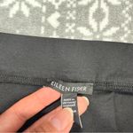 Eileen Fisher NWOT Flex Tencel Ponte Ankle Pants In Black Size Small Photo 4