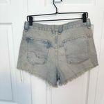 We The Free  Women's Frayed Denim High Rise Shorts Sz 27 Photo 3
