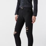 AG Adriano Goldschmied AG Distressed Prima Cigarette Leg Jeans Photo 1