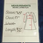 Forever 21 Forever 21 Womens Denim Dress Short Sleeve Lace-Up Pockets Side Zip Dark Wash S Photo 6