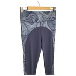 New San Francisco City Lights Josslyn Water Colors Tie Dye Block Leggings Blue M Size M Photo 6