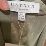 Hayden  the Jana top in olive nwt M/L Photo 8