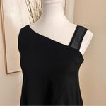 Just Cavalli Black Sheath Asymmetric Dress Size 38 Photo 4