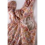 Vintage Jessica Simpson Women’s Sz XL Dress Floral Ruffled Boho Western Style Pink Photo 14