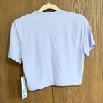 Lululemon Wundermost Ultra Soft Nulu Crewneck Cropped Sz:L Lavender Frost Photo 5