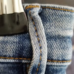 Urban Outfitters BDG  TWIG HIGH RISE DESTROYED ACID WASH TWO TONE JEANS 27 Photo 11