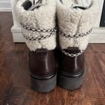 Aquatalia  Jamie Shearling and Leather Boots Photo 4