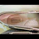 Sperry topsider silver with sparkles size 8.5 Photo 5