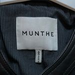 Munthe Black Leather Jacket for Women Size undefined Photo 1