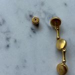 Julie Vos Gold and Pearl Linear Earrings Photo 2