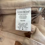 Judy Blue  Flare Jeans High Rise Stretch Flares Fall Tan 15/32 Photo 9