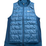 Nike Therma-FIT Synthetic-Fill Running Puffer Vest Womens Size XS Blue Golf Photo 0