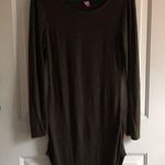No Boundaries Juniors/Womens Hunter Green Sweater Dress Size Small/Medium Photo 0
