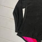NWT - Nic + Zoe - Women’s Black & Pink Sweater - Size Petite Large Photo 6