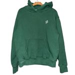 Peloton  Uni-Sex Size S Green Cooldown Fleece Hoodie Sweatshirt Photo 1
