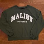 Malibu California Hoodie Green Photo 0