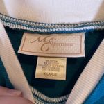 Kohls M&C Sportswear Blue Holiday Snowman Long Sleeve Pullover Sweater Sz XL Photo 3