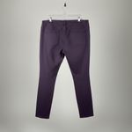 Maurice's  Womens 22W Short Dark Purple Denim Pants Jeans‎ Stretch Jeggings # Photo 1